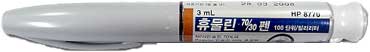 휴물린 70/30 퀵펜주 100단위/mL _(300unit/3mL) 제품 사진