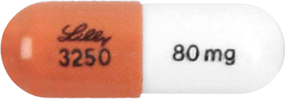 스트라테라캡슐80mg 제품 사진