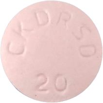 로수로드정20mg 제품 사진