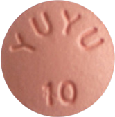 유로스틴정10mg 제품 사진