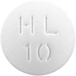 자이자핀정10mg 제품 사진