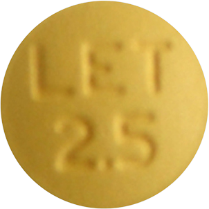 트로젯정2.5mg 제품 사진