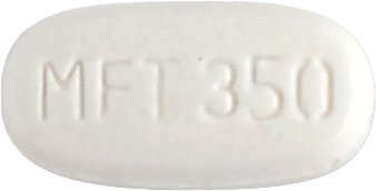 모딤정350mg 제품 사진