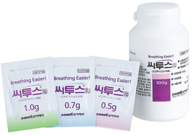 씨투스건조시럽_(0.1g/1g) 제품 사진