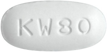 미카탄플러스정80/25mg 제품 사진