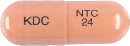 뉴멘타민서방캡슐24mg 제품 사진
