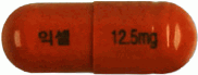 익셀캡슐12.5mg 제품 사진