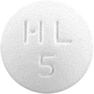 자이자핀정5mg 제품 사진