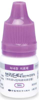 브리딘티점안액0.15%_(7.5mg/5mL) 제품 사진