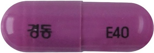 에소프라졸캡슐20mg 제품 사진