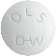올자핀정5mg 제품 사진