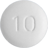 프리살탄정10mg 제품 사진