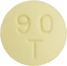 브릴린타정90mg 제품 사진
