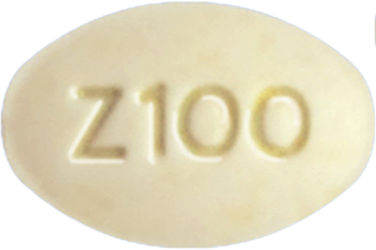 제피드정100mg 제품 사진