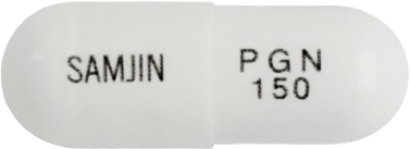 뉴로카바-피지캡슐150mg 제품 사진