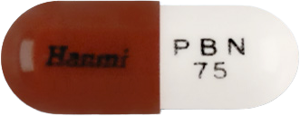 프레발린캡슐75mg 제품 사진