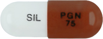 프리린캡슐75mg 제품 사진