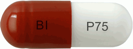 프레스타캡슐75mg 제품 사진