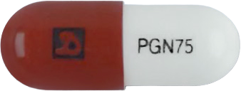 프리가캡슐75mg 제품 사진
