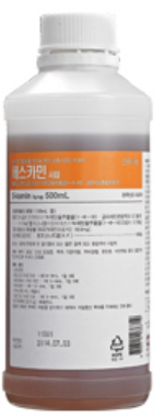 에스카민시럽_(85.8g/500mL) 제품 사진