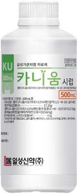 카니움시럽_(85.8g/500mL) 제품 사진