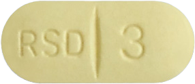 리스돈정3mg 제품 사진