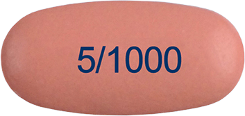 콤비글라이즈서방정5/1000mg 제품 사진