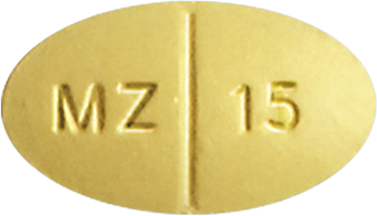 멀타핀정15mg 제품 사진
