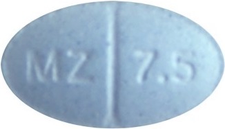 멀타핀정7.5mg 제품 사진