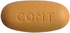 명인엔타카폰정200mg 제품 사진