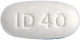 미카테르정40mg 제품 사진