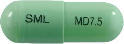 멜로덱스캡슐7.5mg 제품 사진