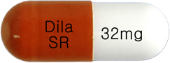 딜라트렌에스알캡슐32mg 제품 사진