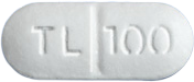 트라린정100mg 제품 사진