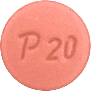 파텐션정20mg 제품 사진