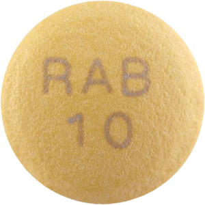 라베나정10mg 제품 사진