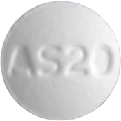 뉴펙스정20mg 제품 사진