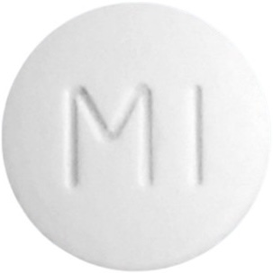 아미썰정100mg 제품 사진