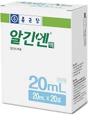 알긴엔액_(1g/20mL) 제품 사진