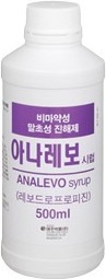 아나레보시럽_(3g/500mL) 제품 사진