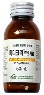 메디크라듀오시럽_(50mL) 제품 사진