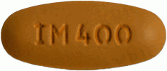 글리티브필름코팅정400mg 제품 사진