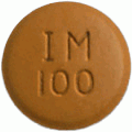 글리티브필름코팅정100mg 제품 사진