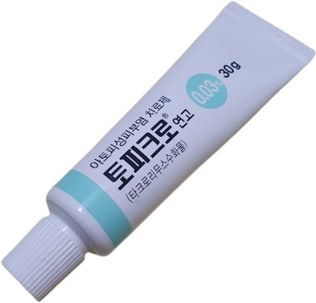 토피크로연고0.03%_(9.18mg/30g) 제품 사진