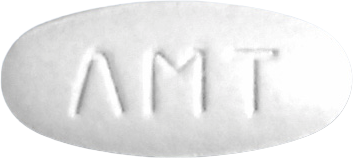 아목틴정375mg 제품 사진
