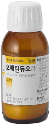 오메틴듀오건조시럽_(50mL) 제품 사진