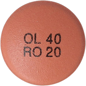 올로스타정40/20mg 제품 사진