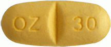 옥사제핀정300mg 제품 사진