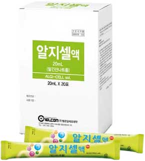 알지셀액_(1g/20mL) 제품 사진