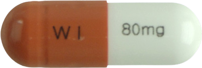 환인아토목세틴캡슐80mg 제품 사진